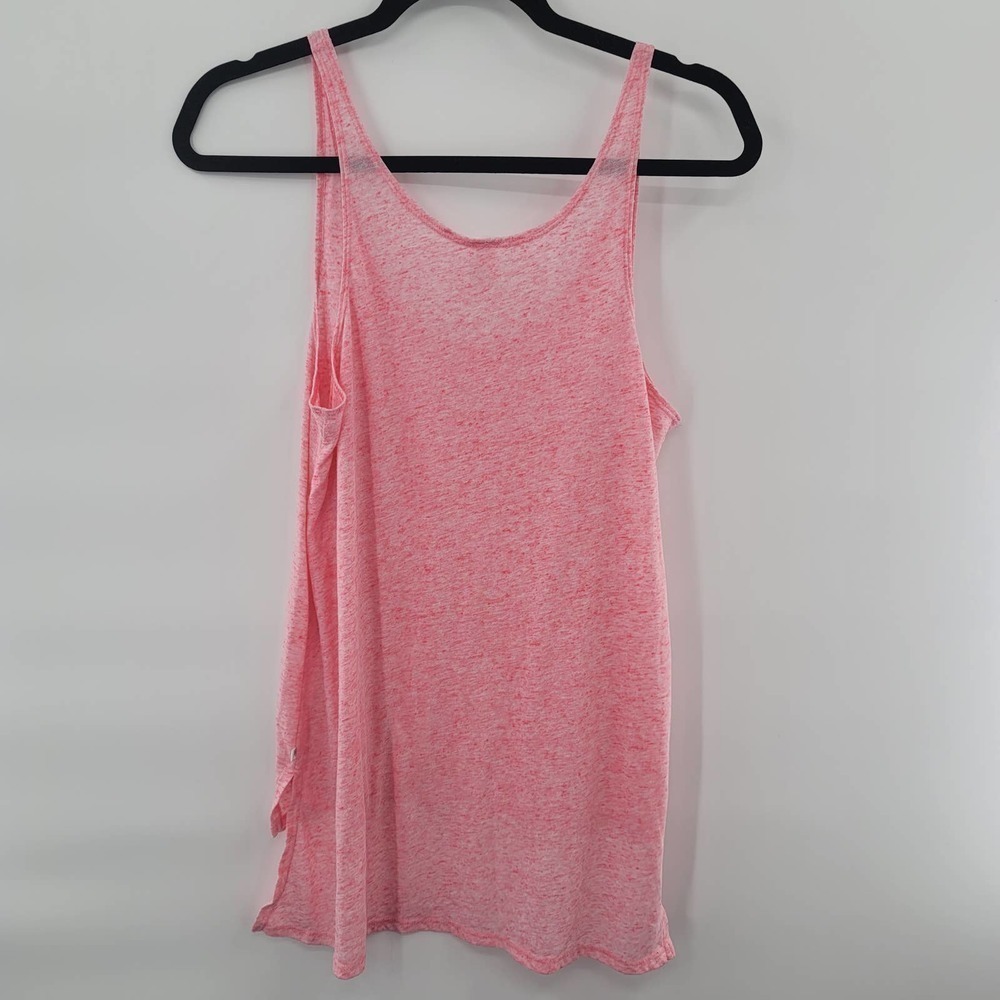 Victoria's Secret Heathered Pink Tank Top Size S Loungewear - Picture 2 of 5